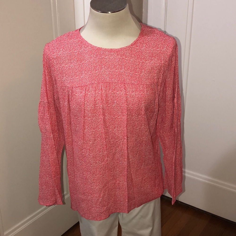 COPY - NWT NEW Michael Kors bell sleeve floral top